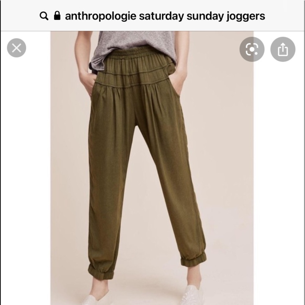Anthropologie Saturday Sunday joggers
